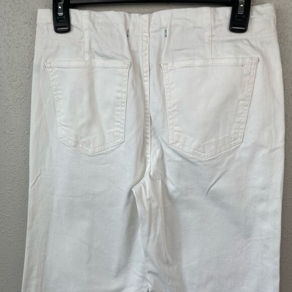 NWT We The Free White Flared Pants Sizes 27 or 28 - Picture 5 of 7